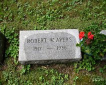 AYERS Robert W - Mt Pleasant Cem, Houghton NY 2013